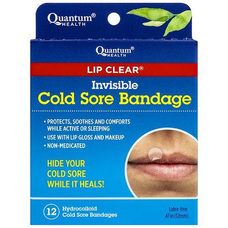 Quantum Health Lip Clear Invisible Cold Sore Bandage - 12.0 ea