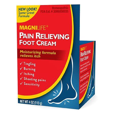 MagniLife Pain Relieving Foot Cream - 4.0 oz