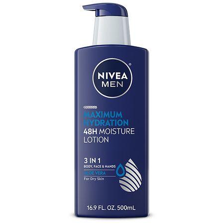Nivea Men Maximum Hydration Nourishing Body Lotion Aloe Vera - 16.9 fl oz