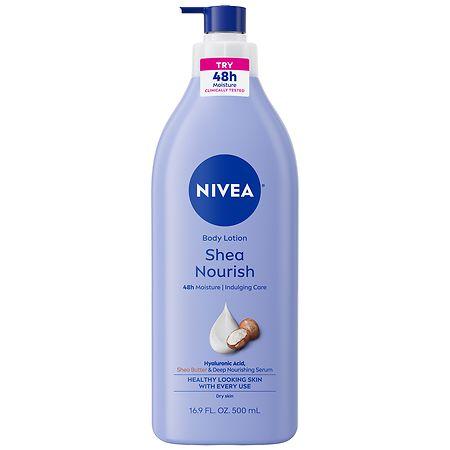 Nivea Shea Nourish Body Lotion for Dry Skin - 16.9 fl oz
