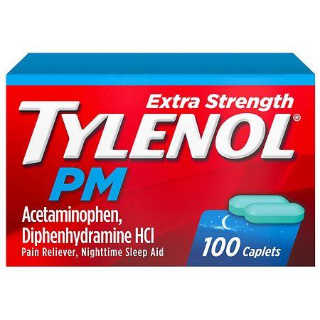 TYLENOL Pain Reliever & Sleep Aid Caplets - 100.0 ea