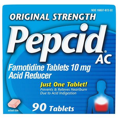 Pepcid AC Original Strength Heartburn Prevention & Relief - 90.0 ea