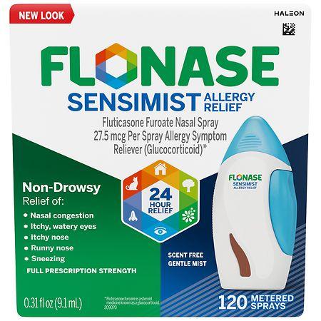 Flonase Sensimist Allergy Relief Nasal Spray 120 Sprays - 0.31 fl oz