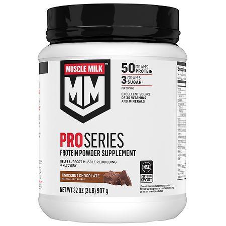 Muscle Milk Pro Series Powder Chocolate - 32.0 oz