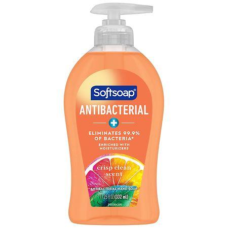 Softsoap Antibacterial Liquid Hand Soap Clean Citrus - 11.25 fl oz