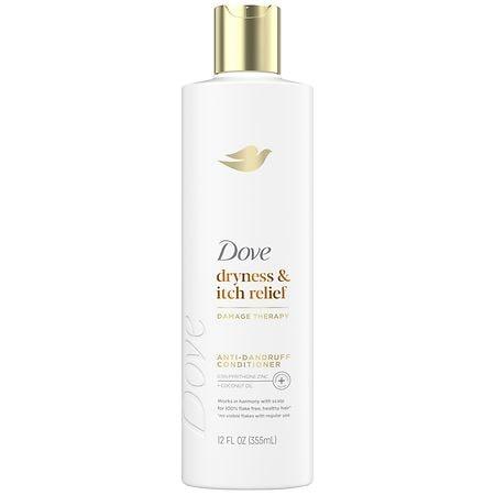 Dove Damage Therapy Derma Conditioner Dryness + Itch for Flaky Scalp - 12.0 fl oz