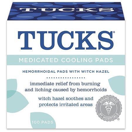 Tucks Medicated Cooling Pads Powder Fresh - 100.0 ea