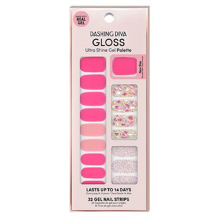 Dashing Diva Gloss Press-On Gel Palette Nail Strips - 1.0 ea