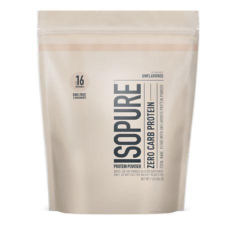 Isopure Zero Carb Protein Powder Unflavored - 16.0 OZ