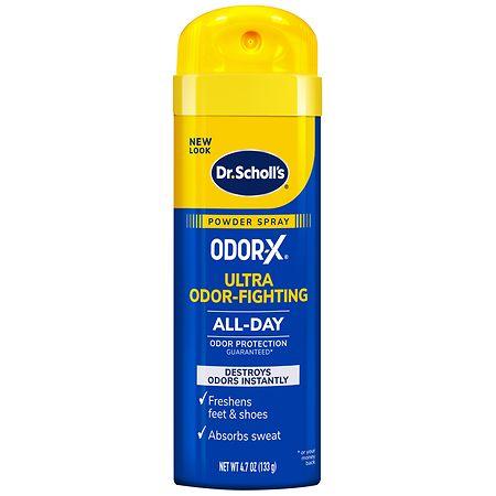 Dr. Scholl's Odor-X Ultra Odor-Fighting Powder Spray - 4.7 oz