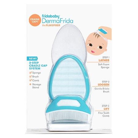 FridaBaby DermaFrida the FlakeFixer the 3-Step Cradle Cap System - 1.0 ea