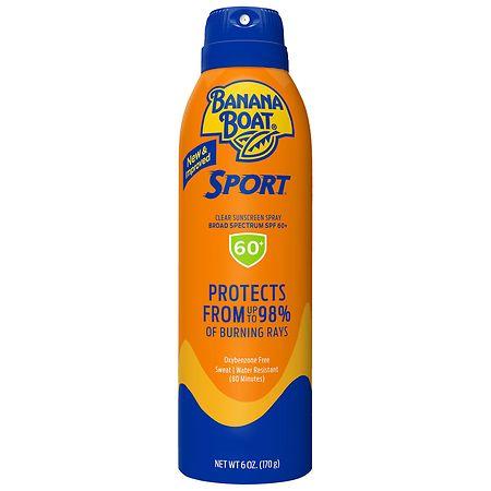 Banana Boat SPF 60 Ultra Clear Sunscreen Spray - 6.0 oz