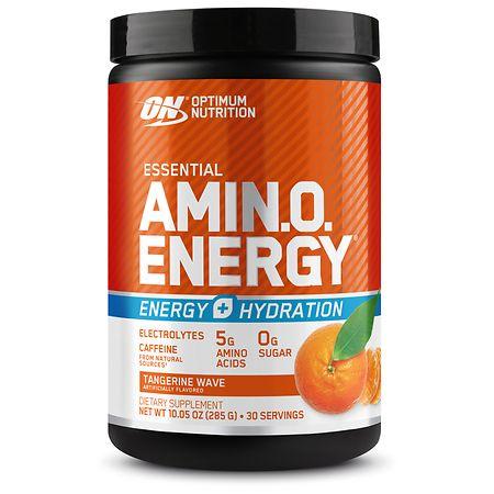 Optimum Nutrition Essential Amino Energy + Electrolytes Tangerine Wave - 10.05 oz