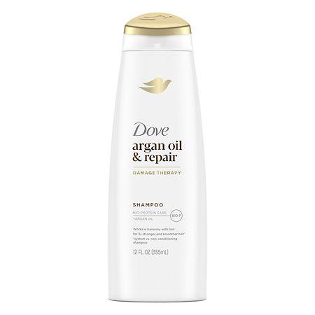 Dove Shampoo Argan Oil & Damage Repair - 12.0 fl oz