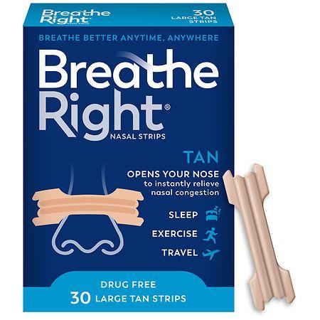Breathe Right Original Nasal Strips Large - 30.0 ea