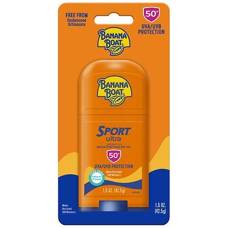 Banana Boat Ultra Sport Sunscreen Stick SPF 50+ - 1.5 oz