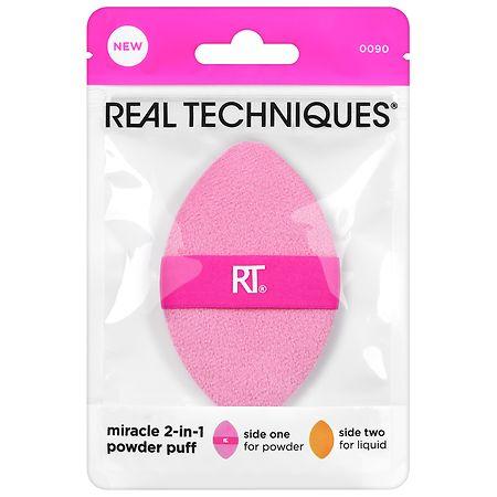Real Techniques Miracle 2-In-1 Powder Puff - 1.0 ea