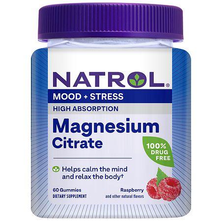 Natrol Mood + Stress Magnesium Citrate - 60.0 ea