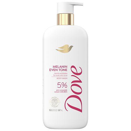 Dove Exfoliating Body Wash Melanin Even Tone - 18.5 fl oz