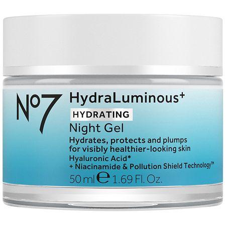 No7 HydraLuminous+ Night Gel Cream - 1.69 fl oz
