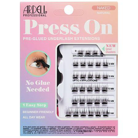 Ardell Naked Press On Under lash Extensions - Natural - 1.0 set