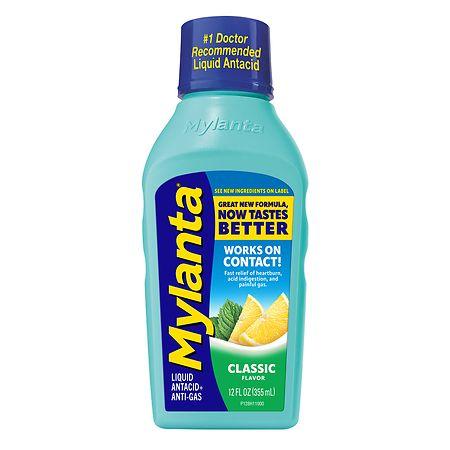 Mylanta Maximum Strength Liquid Antacid Classic - 12.0 fl oz