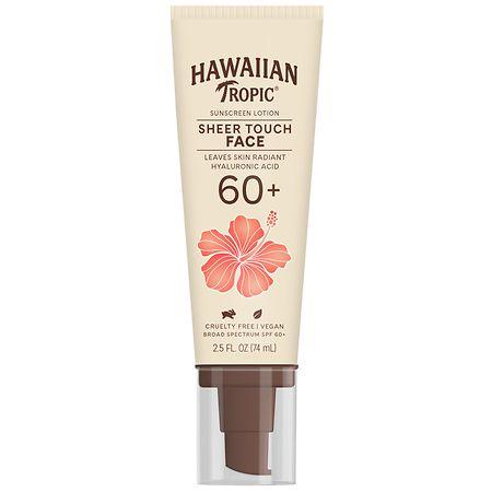 Hawaiian Tropic Sheer Touch Face Sunscreen Lotion, SPF 60+ - 2.5 fl oz