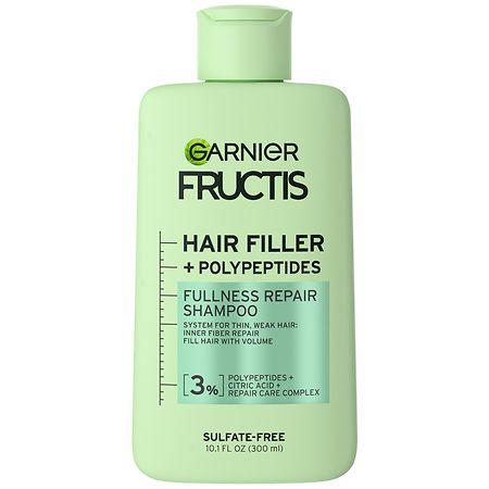 Garnier Fructis Fullness Repair Shampoo With Polypeptides For Thin, Weak Hair - 10.1 fl oz