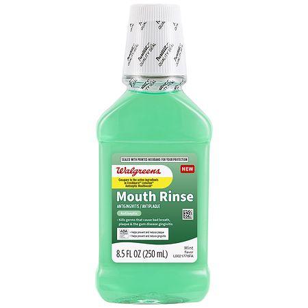 Walgreens Mouthwash Spring Mint - 8.5 fl oz
