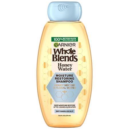 Garnier Whole Blends Honey Water Moisture Restoring Shampoo Honey Nectar & Floral Water - 12.5 oz