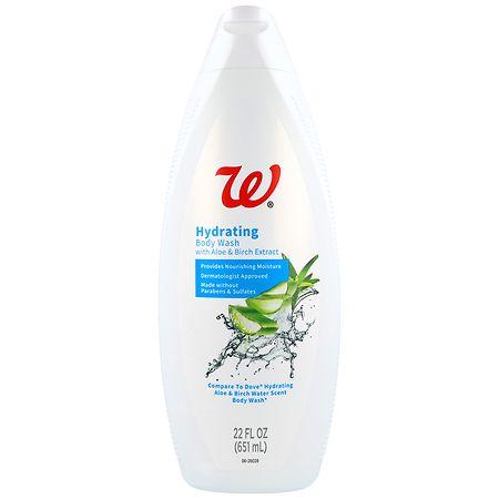 Walgreens Hydrating Body Wash Aloe & Birch Extract - 22.0 fl oz