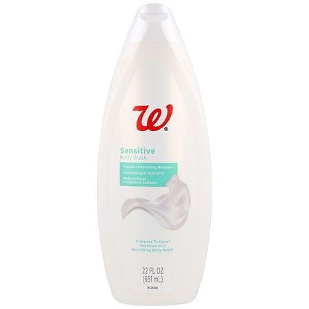 Walgreens Sensitive Body Wash - 22.0 fl oz