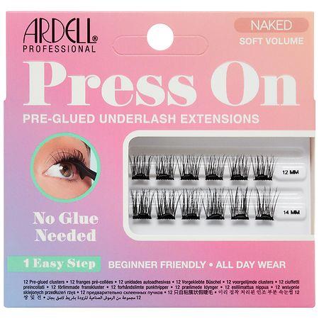 Ardell Press On Pre-Glued Underlash Extension Naked Soft Volume - 12.0 ea