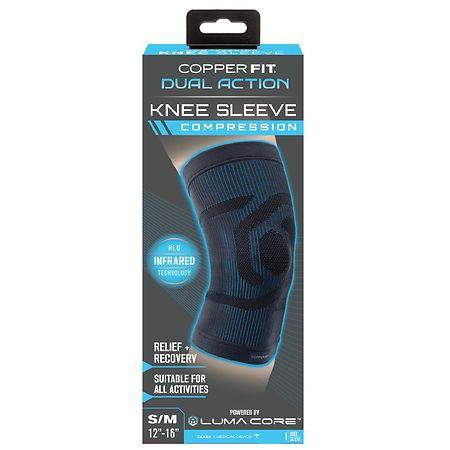 Copper Fit Dual Action Blu-Infrared Knee S/M - 1.0 ea