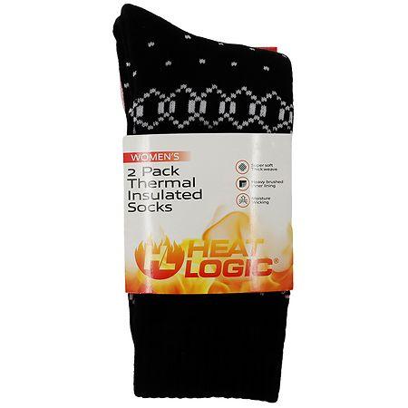 Heat Logic Thermal Insulated Socks - 2.0 pr