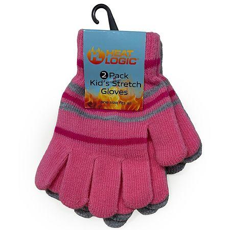 Heat Logic Gloves Kid's Stretch Gloves - 2.0 pr