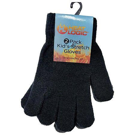 Heat Logic Gloves Kid's Stretch Knit Gloves - 2.0 pr