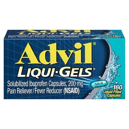 Advil Liqui-Gels Ibuprofen Pain Reliever/ Fever Reducer - 160.0 ea