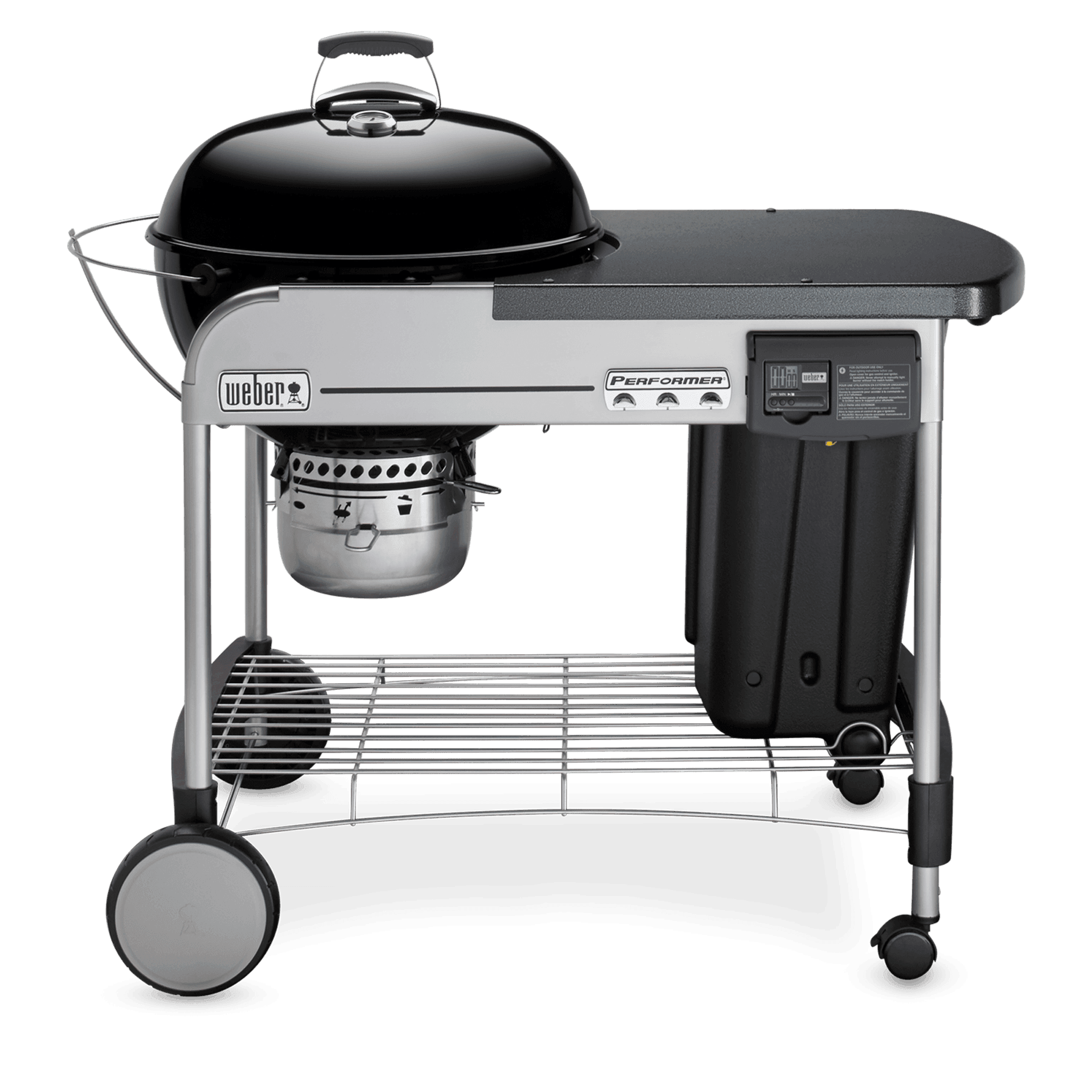 Weber Grills Performer Deluxe Charcoal Grill | Black | Size 22"