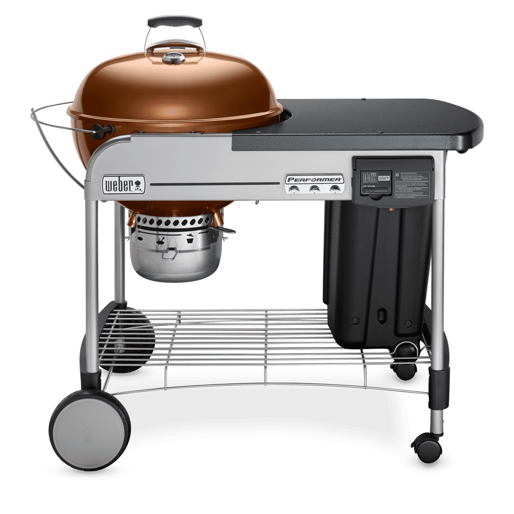 Weber Grills Performer Deluxe Charcoal Grill | Copper | Size 22"