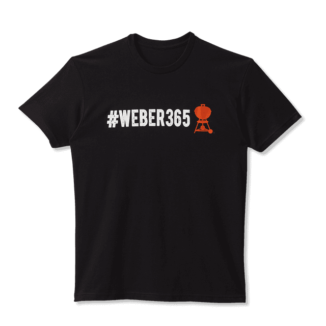 Weber Grills365 T-Shirt | Black | Size Medium