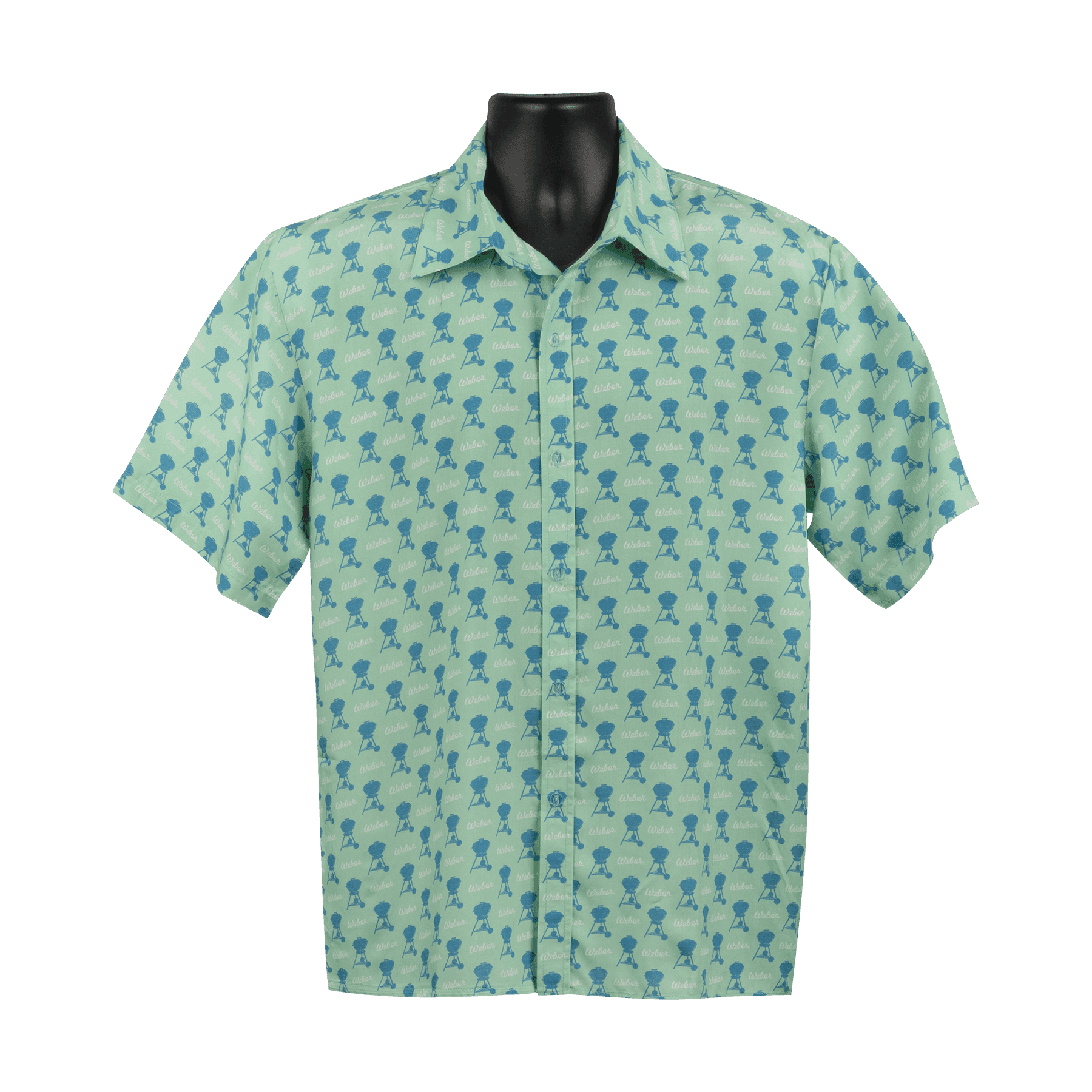 Weber Grills Limited Edition Kettle Button Up Shirt | Size Large