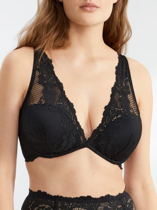 Lace Allure Plunge Bra