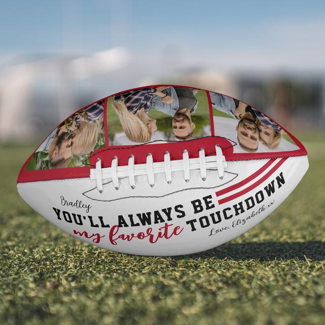 Custom Photos & âFavorite Touchdownâ Football