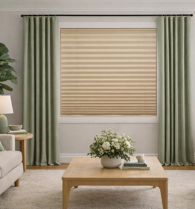 Blindsgalore® Light Filtering Pleated Shades