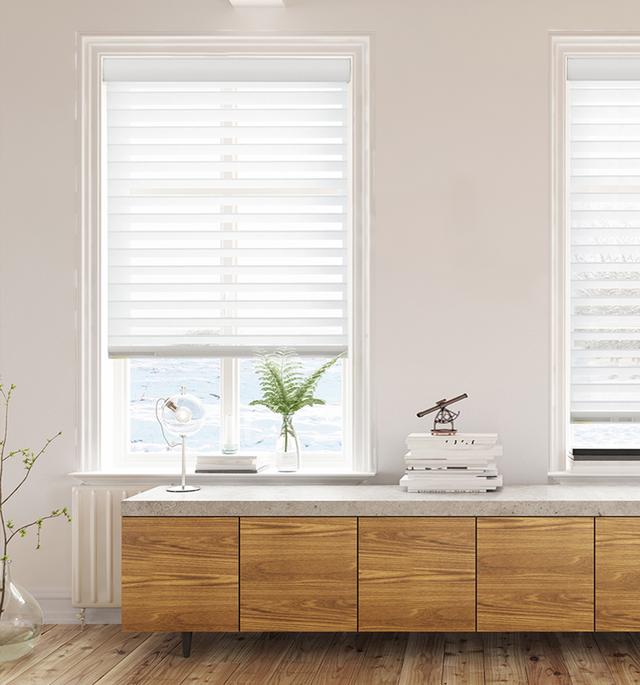 Boutique 3" Light Filtering Sheer Shades Luxury Designer Window Treatments