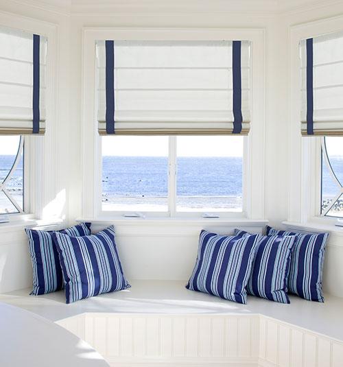 Blindsgalore® Custom Solid Roman Shades