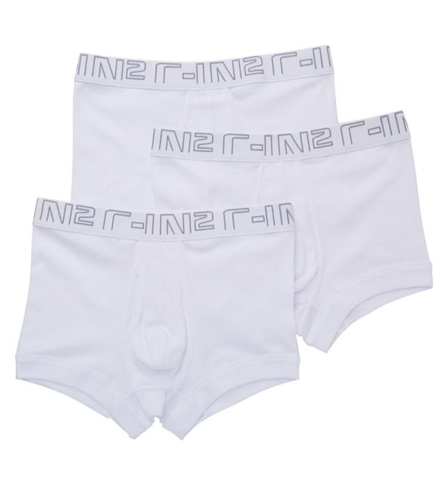 C-in2 Men's 100% Cotton Low Rise Trunks in White (1323) | Size Small | HisRoom.com