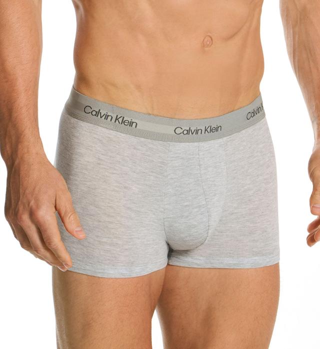 Calvin Klein Men's Ultra Soft Modal Trunk in Gray (NB2986) | Size Large | HisRoom.com