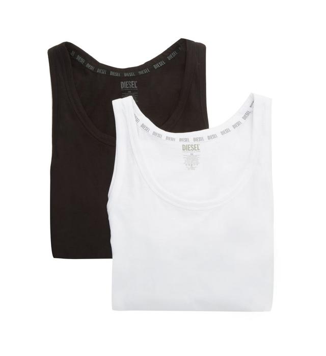 Diesel Men's UMTK Johnny 100% Cotton Tank Top - 2 Pack (A05429) | Size 2XL | HisRoom.com